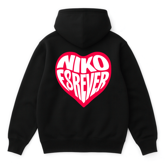 "Niko Forever" Heart Hoodie