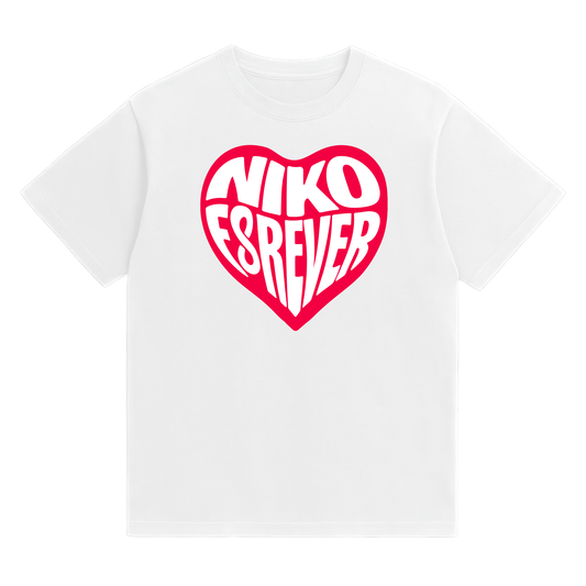 "Niko Forever" Red Heart Tee